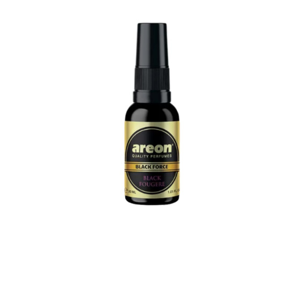 Areon Black Force Μίνι Συμπυκνωμένο Αρωματικό Σπρέι Χώρου Black Fougere 30ml