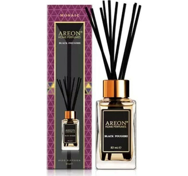 Αρωματικό Χώρου Areon με Sticks Mosaic Black Fougere 85ml