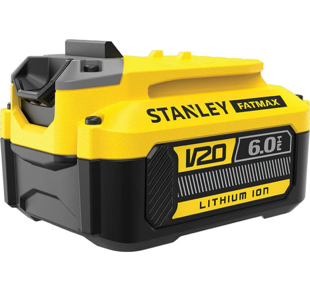 Stanley Fatmax Μπαταρία Εργαλείου Λιθίου 20V με Χωρητικότητα 6Ah