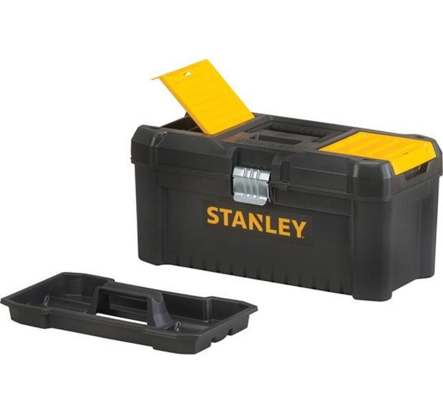 Stanley Essential Εργαλειοθήκη Χειρός Πλαστική με Ταμπακιέρα Π40.6xB21xΥ19.5cm