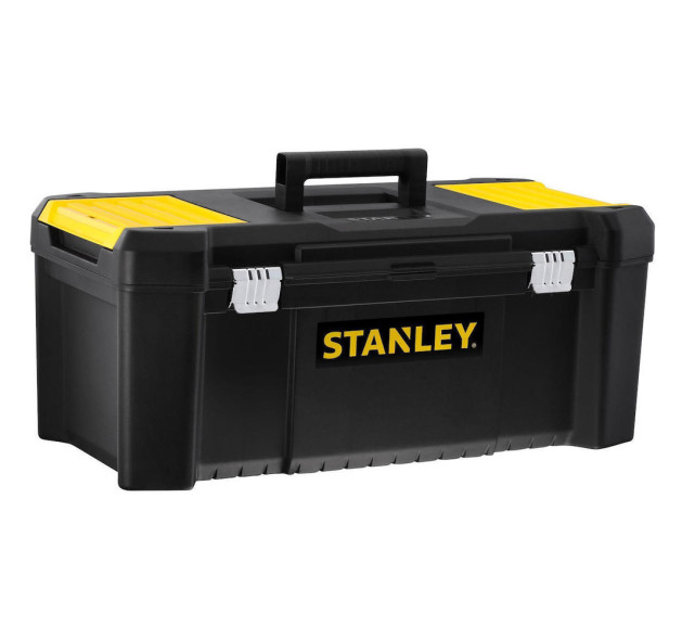 Stanley Essential Εργαλειοθήκη Χειρός Πλαστική με Ταμπακιέρα Π66.5xB33.5xΥ28cm