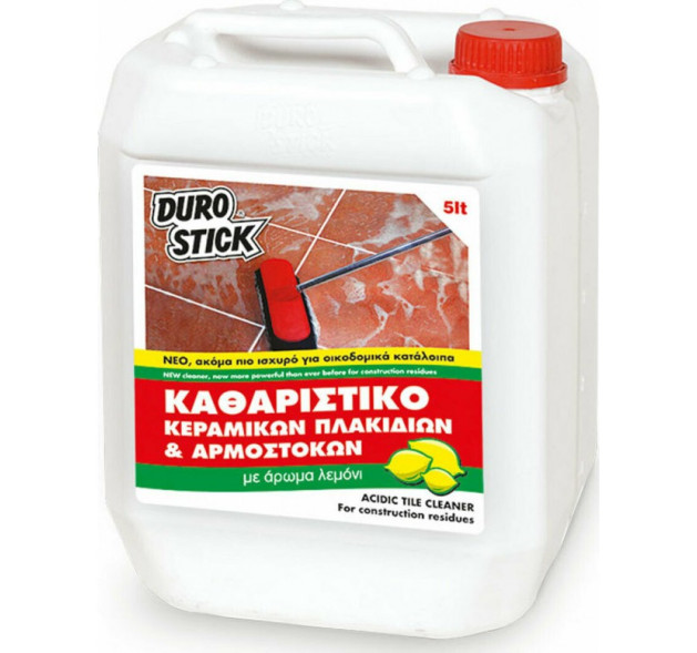 Durostick Acidic Καθαριστικό Δαπέδων Κατάλληλο για Αρμούς & Πλακάκια 5lt