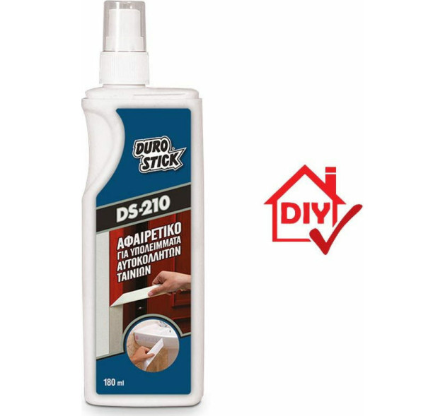 Durostick DS-210 Stain Remover Κόλλας από Αυτοκόλλητες Ταινίες σε Spray 180ml